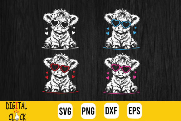 Baby Highland Cow with Sunglasses SVG Review: A Playful Design for Real Projects