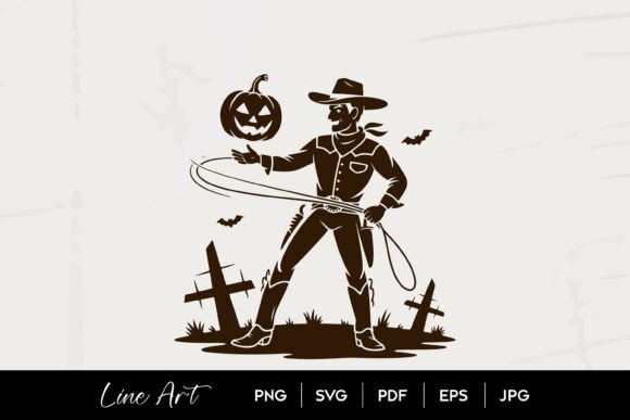 Cowboy Lasso Pumpkin Halloween Design Review