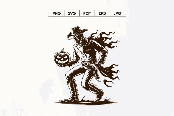 Cowboy Pumpkin Halloween Spooky Western Review