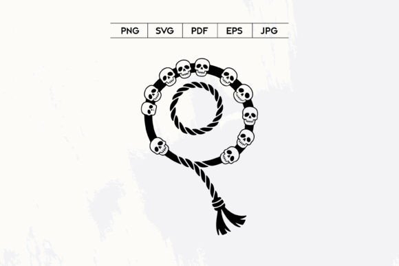 Skull Rope Circle Gothic Western Vector Review for Real Projects