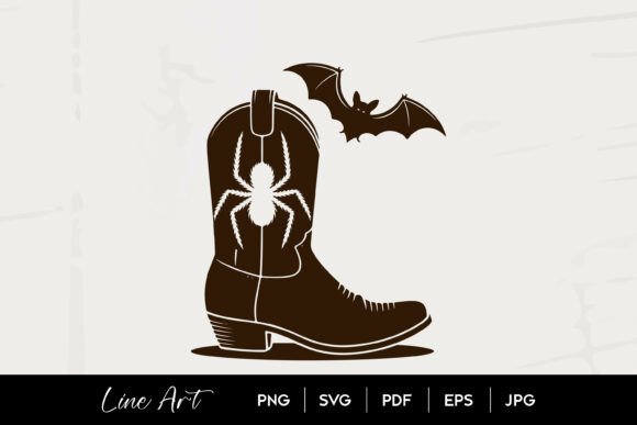Spooky Cowboy Boot Spider Bat Art Review for Real Projects